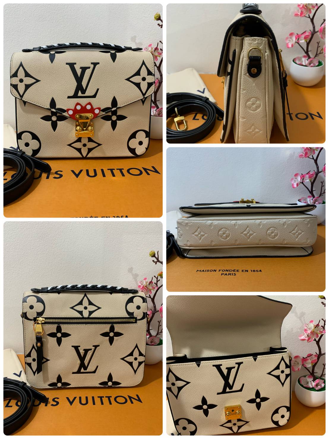 Louis vuitton limited edition crafty pochette metis in which crossbows satchel